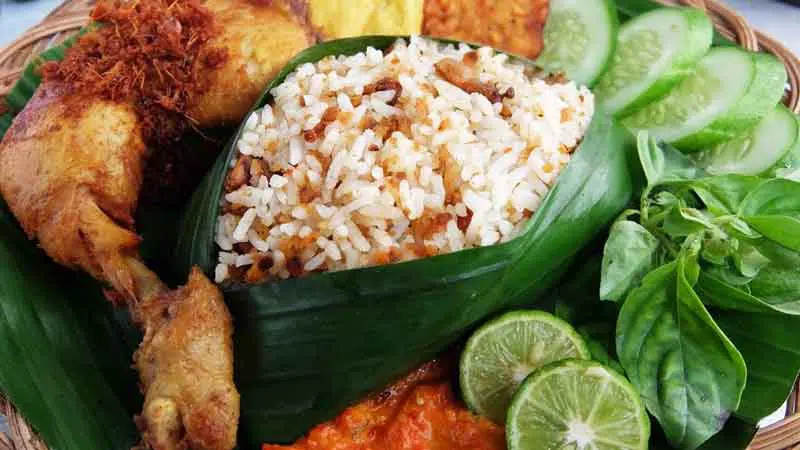 nasi tutug oncom